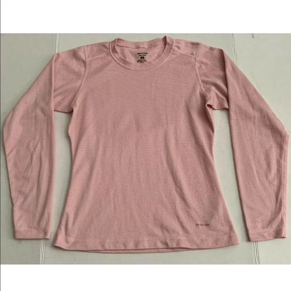 Patagonia Tops - Patagonia Caplene Pink Long Sleeve Shirt